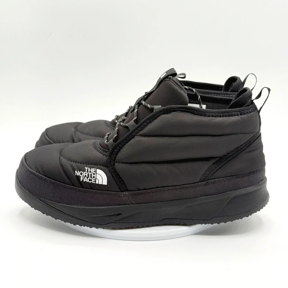 The North Face Womens NSE Chukka Boot Size 5.5 TNF Black Puffer NF0A7W46KX7, NEW